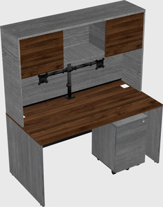 Rectangular desk
