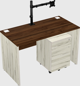 Rectangular desk
