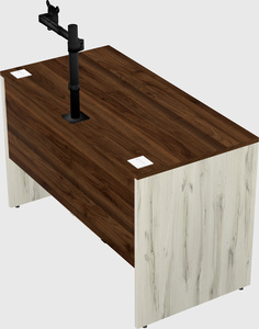 Rectangular desk