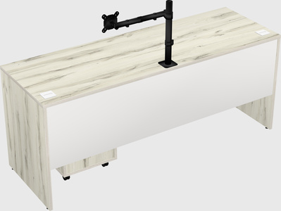 Rectangular desk