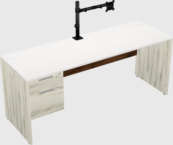 Rectangular desk