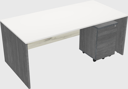 Rectangular desk