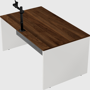 Rectangular desk