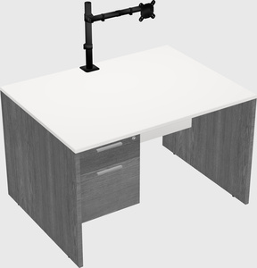 Rectangular desk