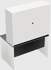 Rectangular desk
