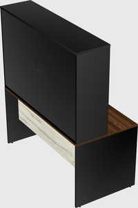 Rectangular desk