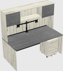 Rectangular desk