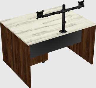 Rectangular desk