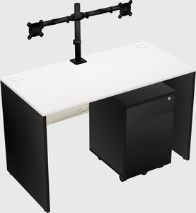 Rectangular desk