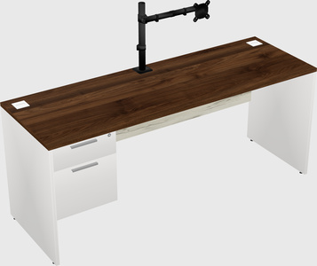 Rectangular desk