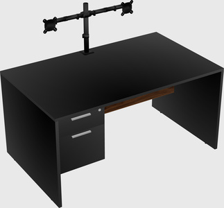 Rectangular desk