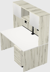 Rectangular desk