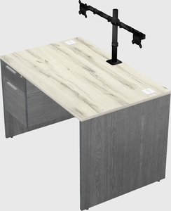 Rectangular desk