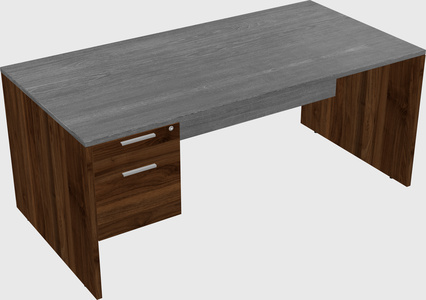 Rectangular desk