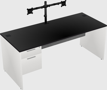 Rectangular desk