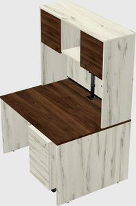Rectangular desk