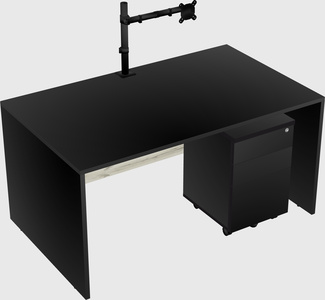 Rectangular desk