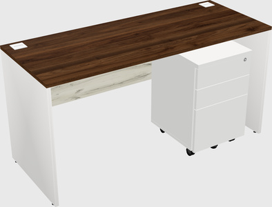 Rectangular desk