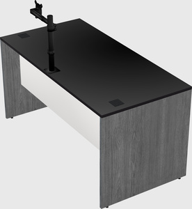 Rectangular desk
