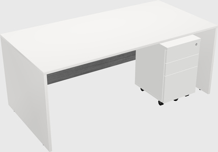 Rectangular desk