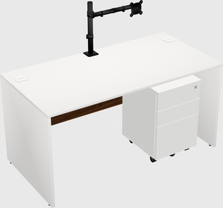 Rectangular desk