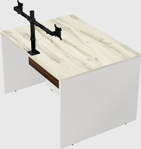 Rectangular desk