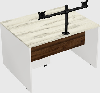 Rectangular desk