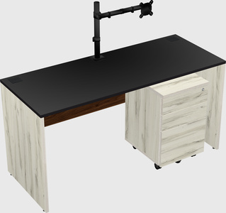 Rectangular desk