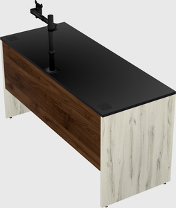 Rectangular desk
