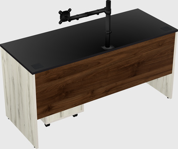 Rectangular desk