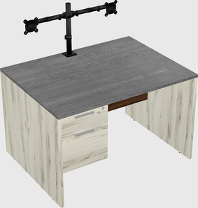 Rectangular desk