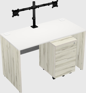 Rectangular desk