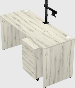 Rectangular desk