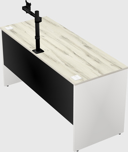 Rectangular desk