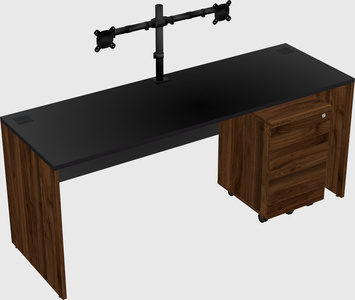 Rectangular desk