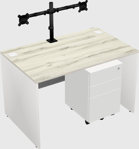 Rectangular desk