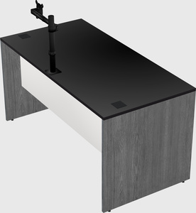 Rectangular desk