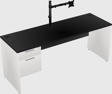 Rectangular desk