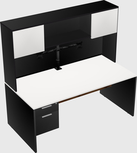 Rectangular desk