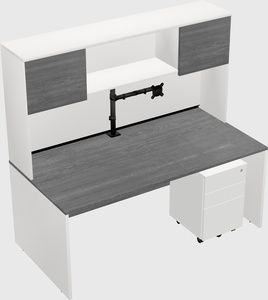 Rectangular desk