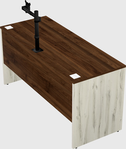 Rectangular desk