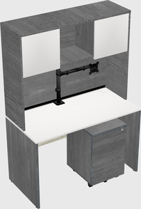 Rectangular desk