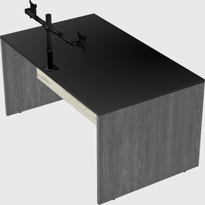 Rectangular desk