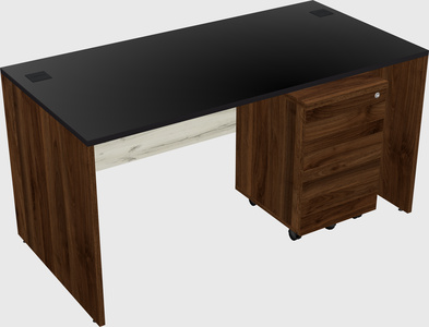Rectangular desk