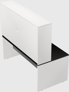 Rectangular desk