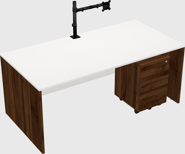 Rectangular desk