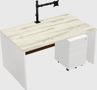 Rectangular desk