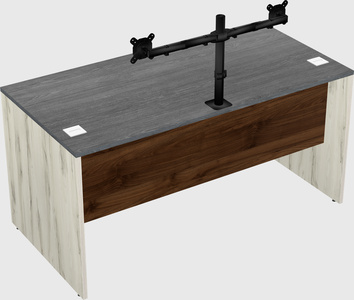 Rectangular desk