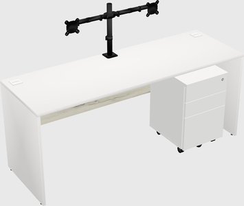 Rectangular desk