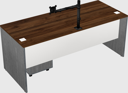 Rectangular desk